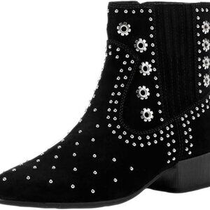 Geox Peython Women's Suede Leather Italian Studded Boot